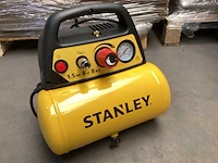 Stanley luchtcompressor 1,5 pk 8 bar , draagbaar - afbeelding 1 van  3