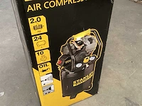 Stanley luchtcompressor 2 pk 10 bar, 24 ltr - afbeelding 3 van  4