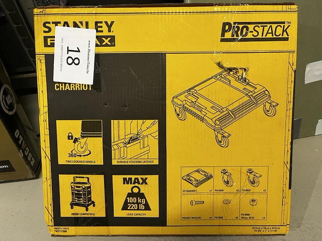 Stanley prostack cart - afbeelding 1 van  2
