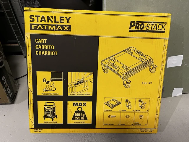 Stanley prostack cart - afbeelding 2 van  2