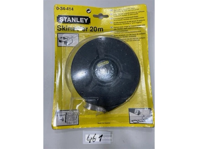 Stanley rolmeter 20 meter gehaard staal - afbeelding 3 van  3