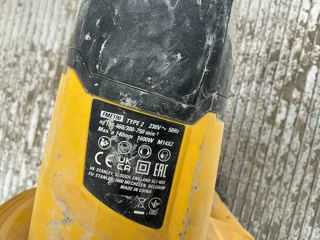 Stanley type 2 betonmixer - afbeelding 2 van  2