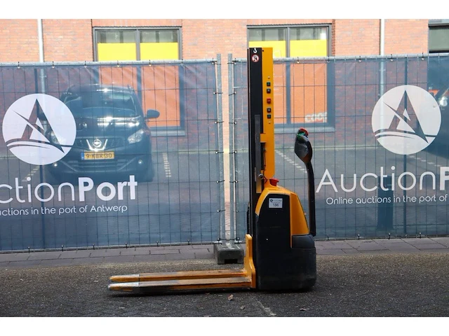 Stapelaar jungheinrich emc 110 elektrisch 1000kg 1.54m - afbeelding 1 van  1