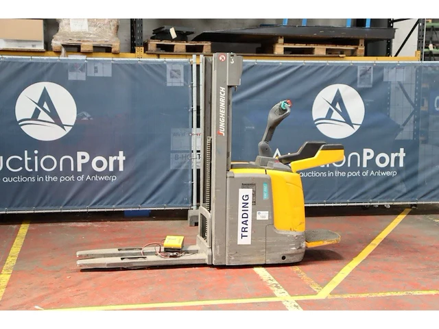 Stapelaar jungheinrich erc 212 elektrisch 1200kg 2.9m 2018 - afbeelding 1 van  1