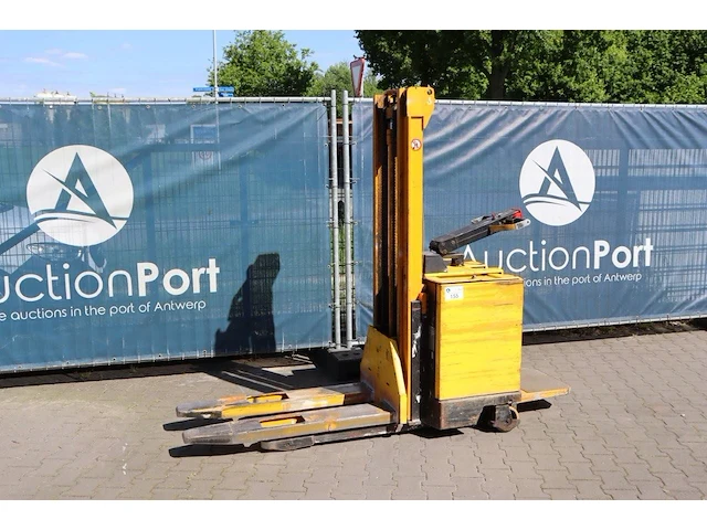 Stapelaar jungheinrich erc a 12.5 g 105-290 2t elektrisch 1250kg 2.9m 1992 - afbeelding 1 van  1