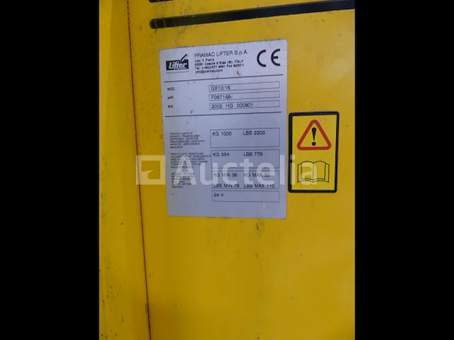Stapelaar lifter gx10 - afbeelding 4 van  14