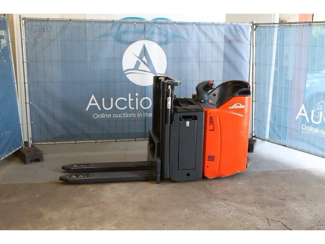 Stapelaar linde d12sp elektrisch 2000kg 1.66m 2017 - afbeelding 1 van  1