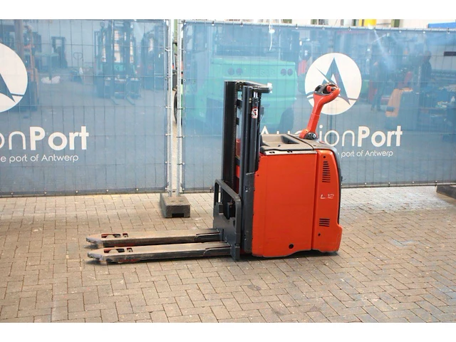Stapelaar linde l12 elektrisch 1200kg 2.0m 2008 - afbeelding 1 van  1