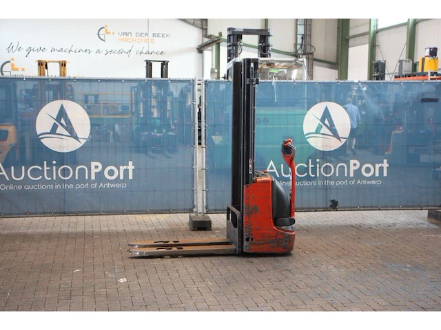 Stapelaar linde l12 elektrisch 1200kg 2.53m - afbeelding 1 van  1