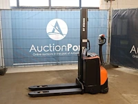 Stapelaar toyota swe080l elektrisch 2000kg 1.58m 2018 - afbeelding 1 van  1