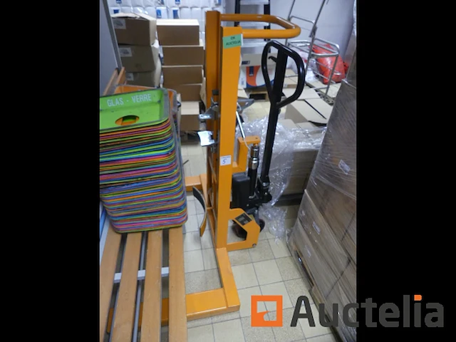 Stapelaars met meerij platform bauer fhr600g - afbeelding 4 van  7