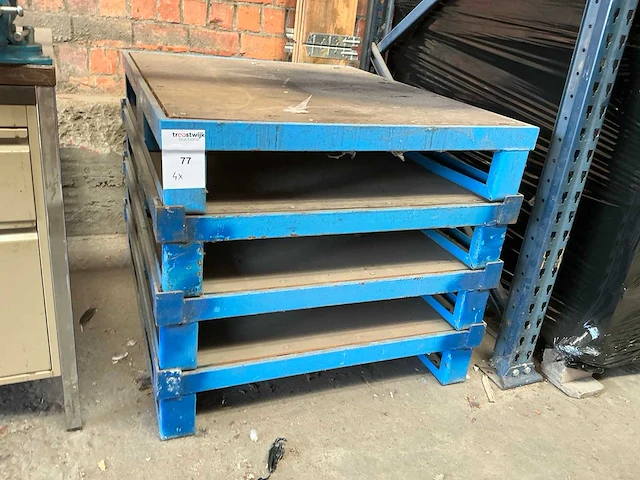 Stapelbaar werkplatform (4x) - afbeelding 3 van  4