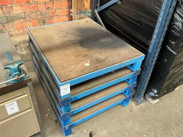 Stapelbaar werkplatform (4x) - afbeelding 4 van  4