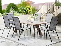 Stapelbare tuinstoelen (x6) - afbeelding 1 van  8