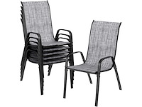 Stapelbare tuinstoelen (x6) - afbeelding 2 van  8
