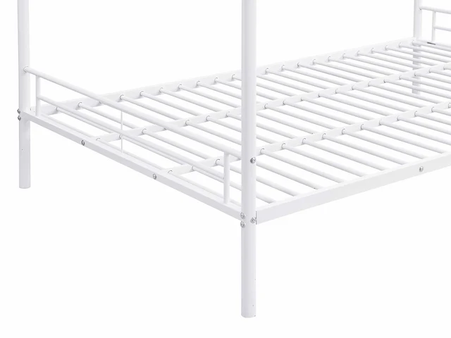 Stapelbed - 2 x 120 x 190 cm - wit - afbeelding 6 van  6