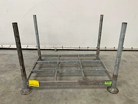 Stapeljuk 1400x1020mm met rongen van 1770mm (10x) - afbeelding 2 van  4