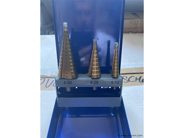 Stappenboor set stanford 3 delig - afbeelding 1 van  3