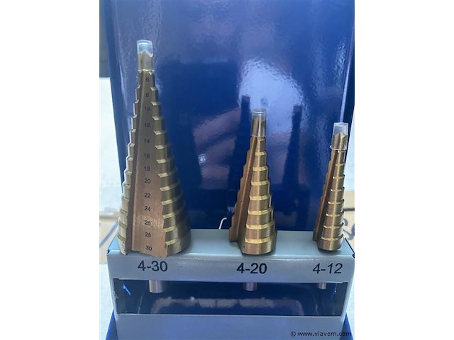 Stappenboor set stanford 3 delig - afbeelding 2 van  3