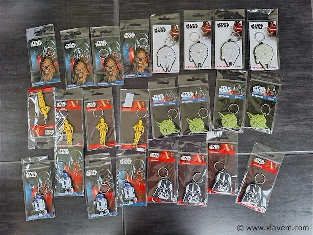 Star wars sleutelhangers - afbeelding 1 van  8