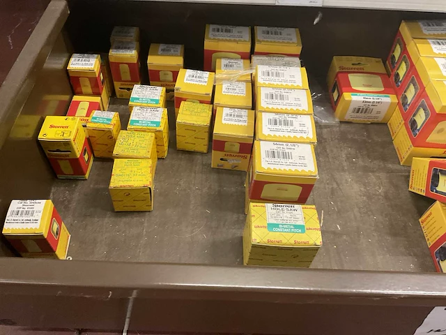 Starett partij diverse klokboren - afbeelding 1 van  4