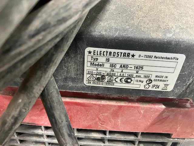 Starmix/electrostar isc ard-1625 industriële stofzuiger - afbeelding 4 van  4