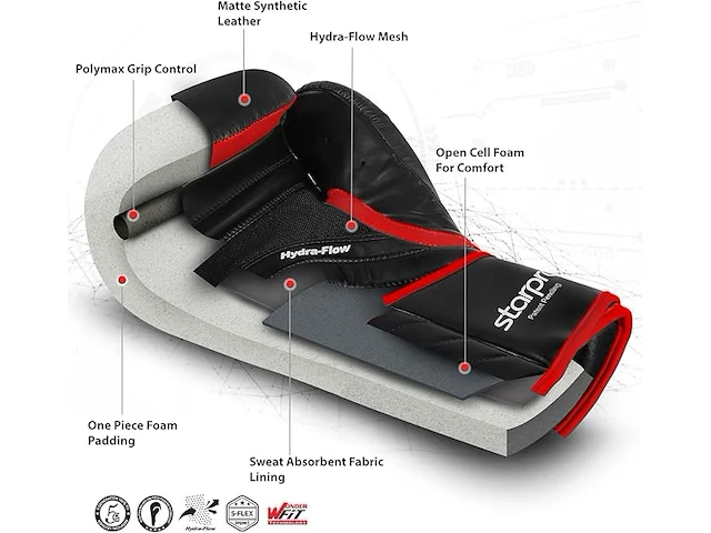 Starpro bokshandschoenen - afbeelding 4 van  4