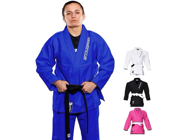 Starpro | evolve preshrunk jiu jitsu gi, bjj gi heren, blauw, maat a5 - afbeelding 1 van  5