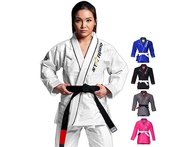 Starpro | ronin voorgekrompen premium jiu jitsu gi - afbeelding 1 van  4