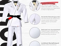 Starpro | ronin voorgekrompen premium jiu jitsu gi - afbeelding 4 van  4