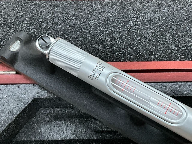 Starrett 98 machinewaterpas - afbeelding 2 van  4