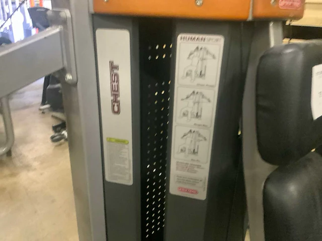 Startrac human sport chest/shoulder krachtstation - afbeelding 3 van  6