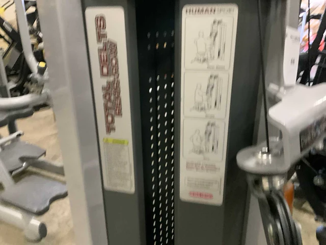 Startrac human sport total delt rear row krachtstation - afbeelding 8 van  8