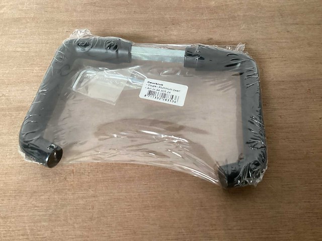 Starx “coupe” deurkruk set aluminium, matzwart (60x) - afbeelding 2 van  3