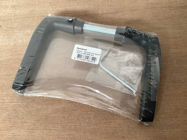 Starx “duim” deurkruk set aluminium, matzwart (60x) - afbeelding 2 van  3