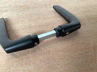 Starx “duim” deurkruk set aluminium, matzwart (60x) - afbeelding 3 van  3