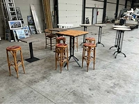 Statafels en stoelen (7x) - afbeelding 1 van  6