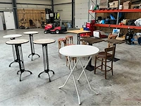 Statafels en stoelen (7x) - afbeelding 5 van  6