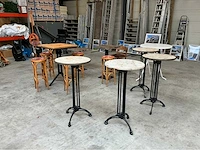 Statafels en stoelen (7x) - afbeelding 3 van  6