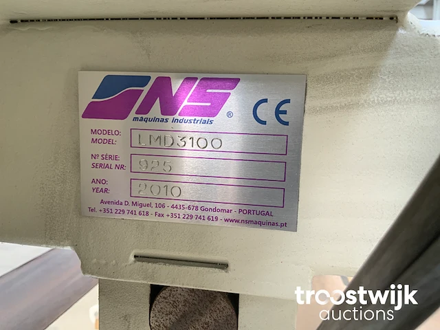 Stationaire bandschuurmachine - afbeelding 7 van  16