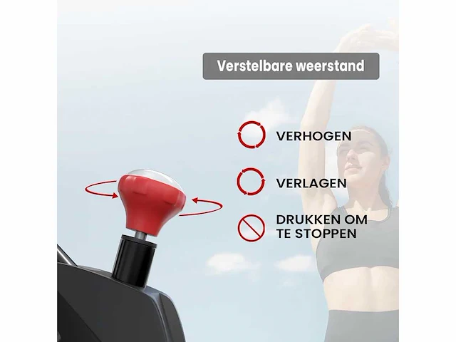 Stationaire hometrainer - bike - afbeelding 6 van  9