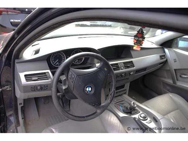 Stationwagen bmw 520d,diesel, 1995cm³,110kw,1e inschr 20/1/06, wbanj31010cp76622, 361815km,co²-uitstoot ng,euro4, kenteken i (ii ontbreekt), gelijkvormigheidsattest, keuring tot 07/6/25, 1sleutel - afbeelding 9 van  24