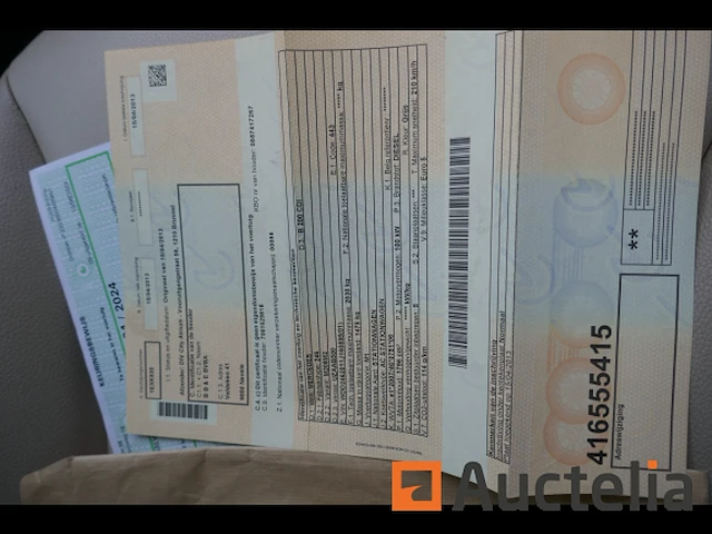 Stationwagen mercedes b 200 cdi (2013 - wdd 246 201 1j 160 895) - afbeelding 5 van  13