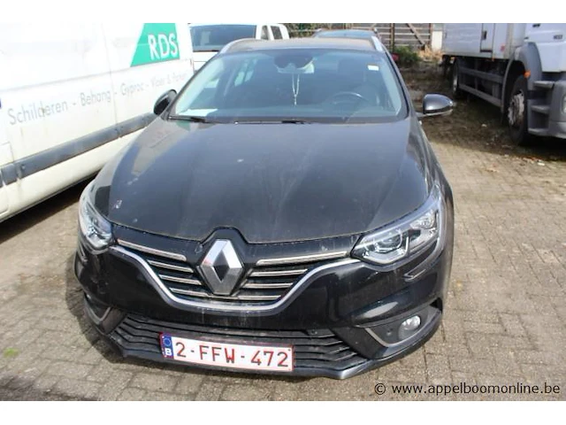 Stationwagen renault megane,diesel, 1461cm³,81kw,1e inschr 08/2/17, vf1rfb00x56232366, 180241km,co²-uitstoot ng, milieuklasse ng, kenteken i (ii ontbreekt), zonder gelijkvormigheidsattest, keuring tot 22/4/25, 1sleutel - afbeelding 2 van  22