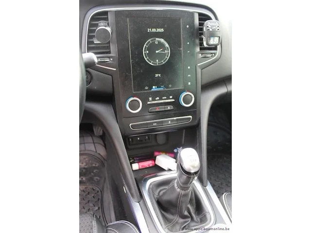 Stationwagen renault megane,diesel, 1461cm³,81kw,1e inschr 08/2/17, vf1rfb00x56232366, 180241km,co²-uitstoot ng, milieuklasse ng, kenteken i (ii ontbreekt), zonder gelijkvormigheidsattest, keuring tot 22/4/25, 1sleutel - afbeelding 6 van  22