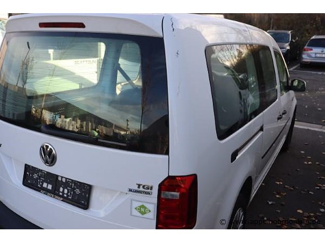 Stationwagen volkswagen caddy, datum 1ste inschrijving 25/8/2016, chassisnummer wv2zzz2kzhx02661, km-stand lng, cng, euro 6b, kenteken i+ii, gelijkvormigheidssattest - afbeelding 8 van  12