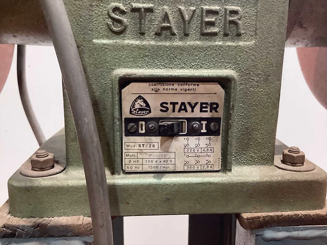 Stayer - st/28 - slijpmolen - afbeelding 1 van  3