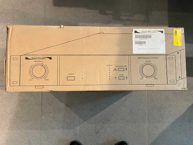 Stealth acoustics 255r amplifier subwoofer - afbeelding 1 van  7