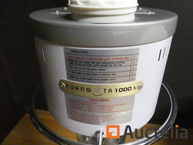 Steam face op stand ground tech facial steamer kt 1000a - afbeelding 2 van  7