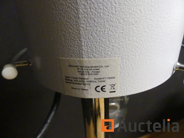 Steam face op stand ground tech facial steamer kt 1000a - afbeelding 3 van  7